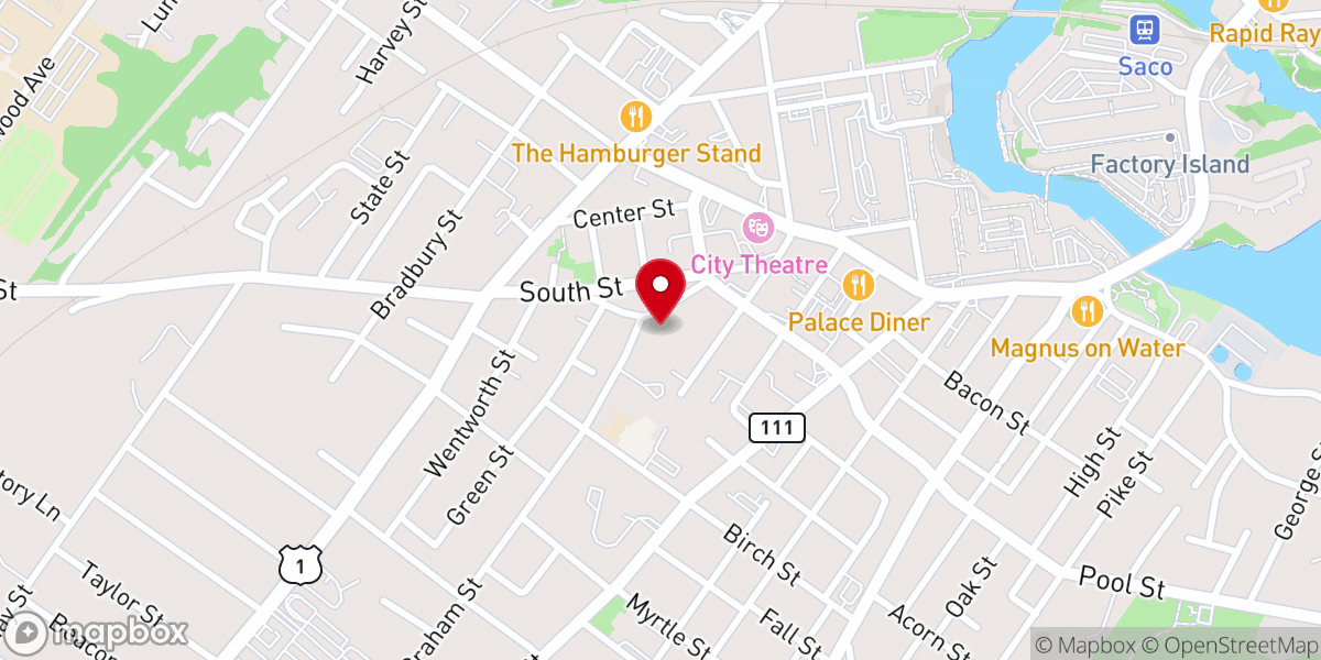 Map showing location of Bon Appetit Meal Program