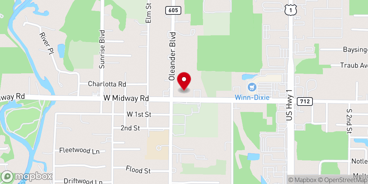 Map showing location of White City United Methodist Church