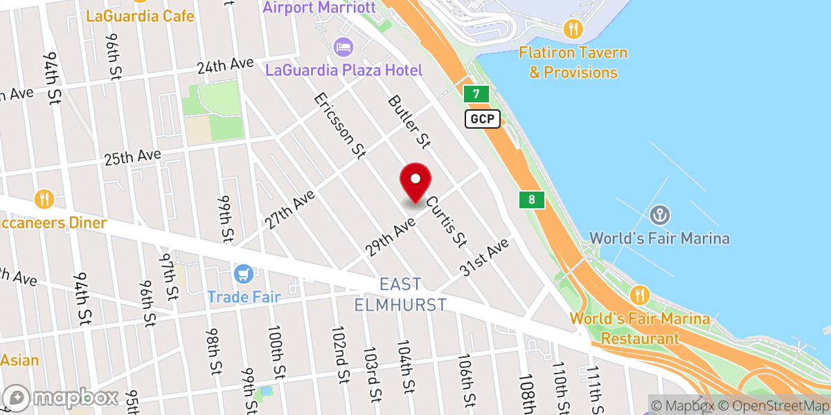 Map showing location of CPC of the Wmm-queens Ny-one Inc