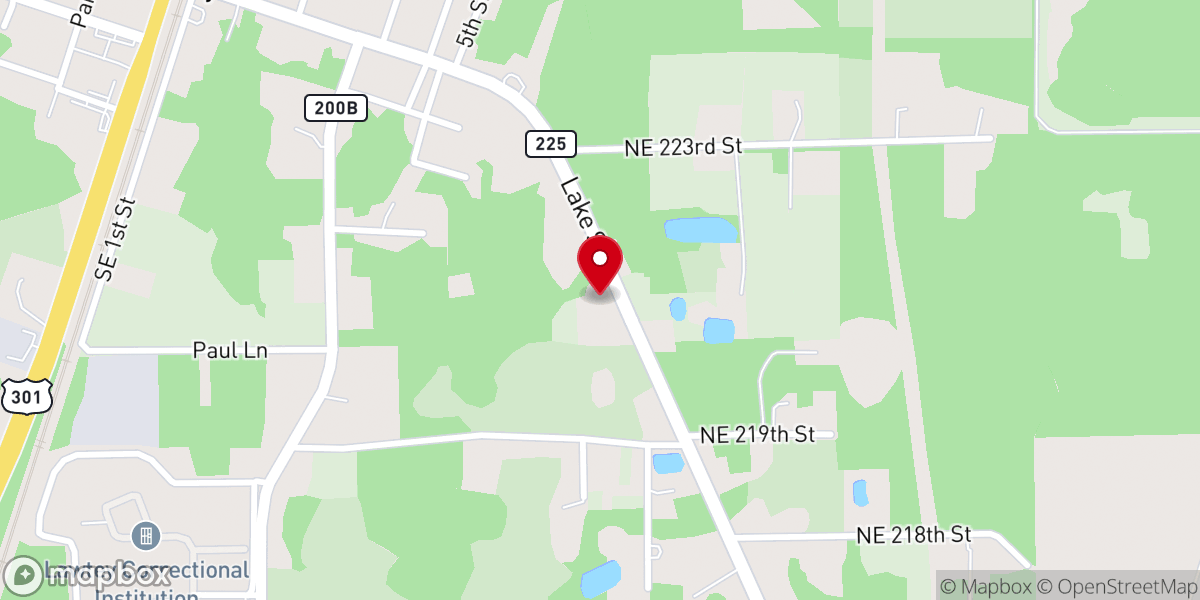 Map showing location of Walk By Faith Ministries