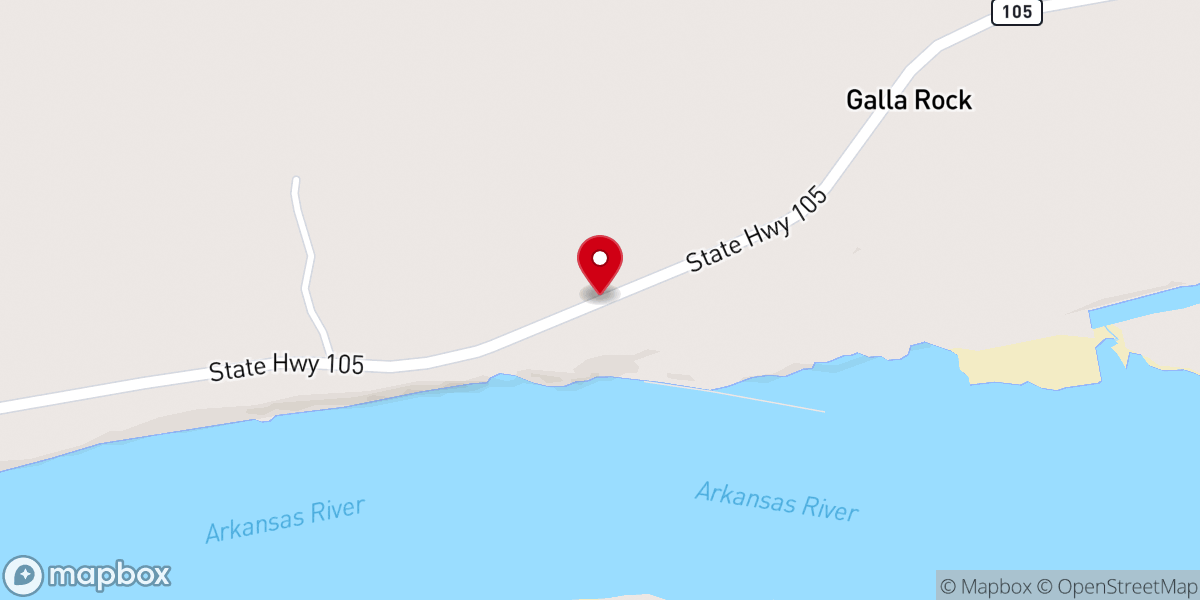 Map showing location of Cornerstone Assembly of God