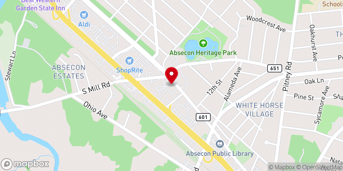 Map showing location of St Elizabeth Ann Seton Parish