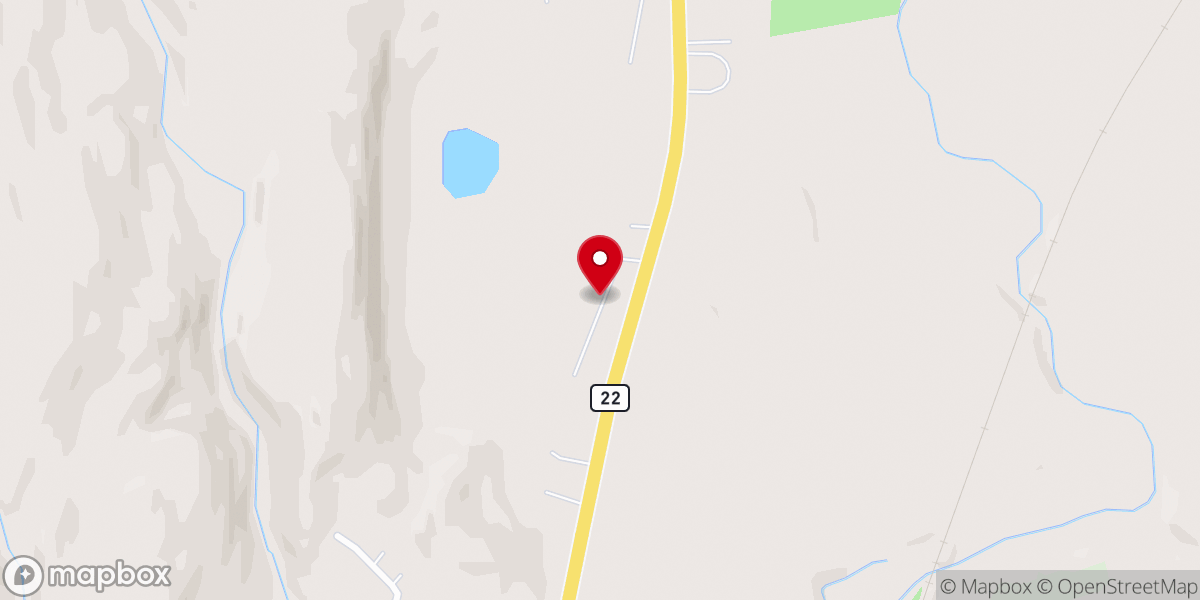 Map showing location of Greater Grace Community Church