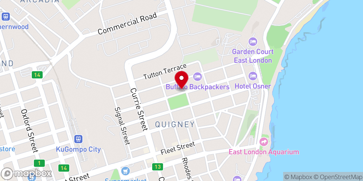 Map showing location of Calvary Christian Church East London