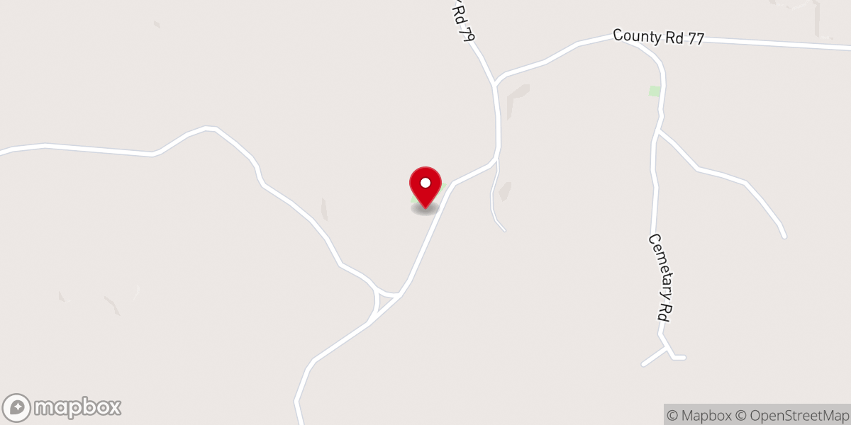Map showing location of Eden Methodist Church