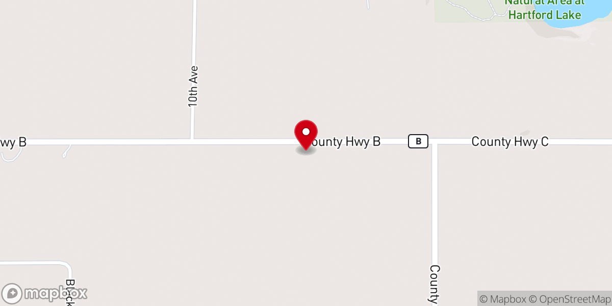 Map showing location of Grace Lutheran Church