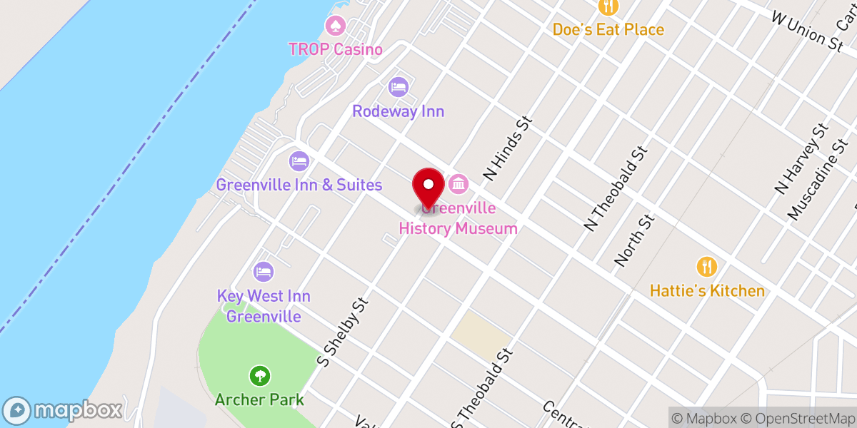 Map showing location of Saint Joseph Catholic Church