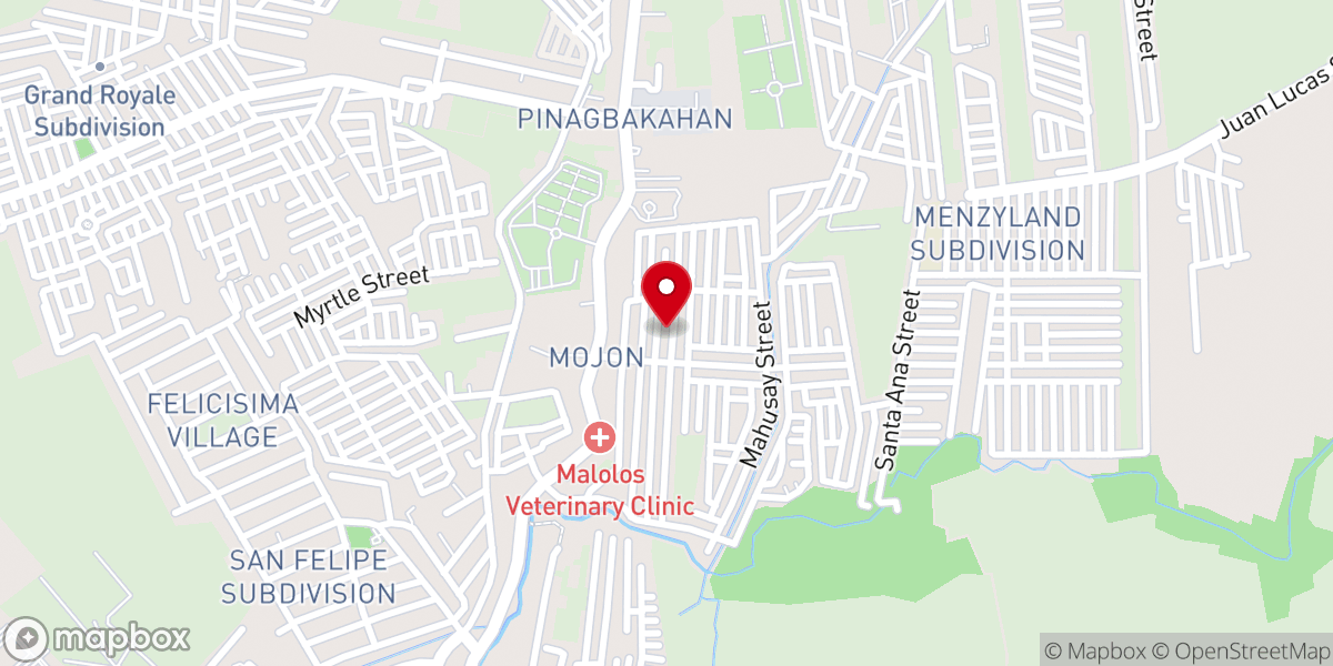 Map showing location of UPC - New Life Apostolic Church Malolos