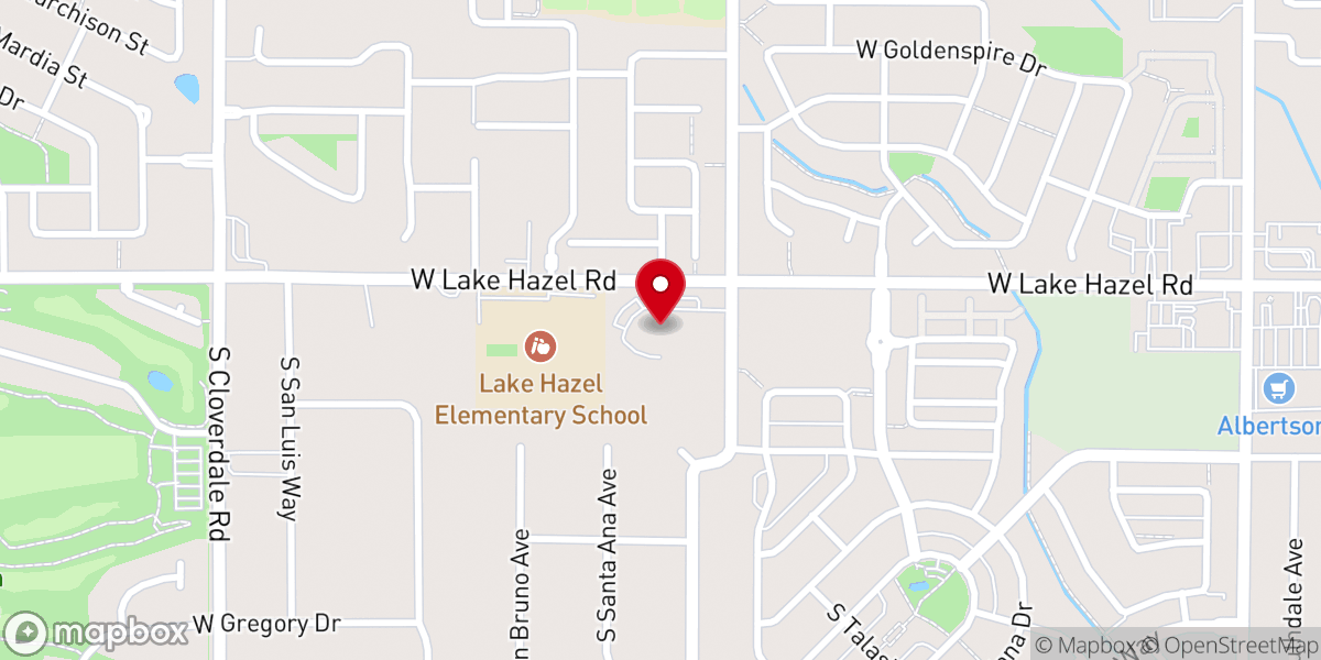 Map showing location of Risen Christ Catholic Church