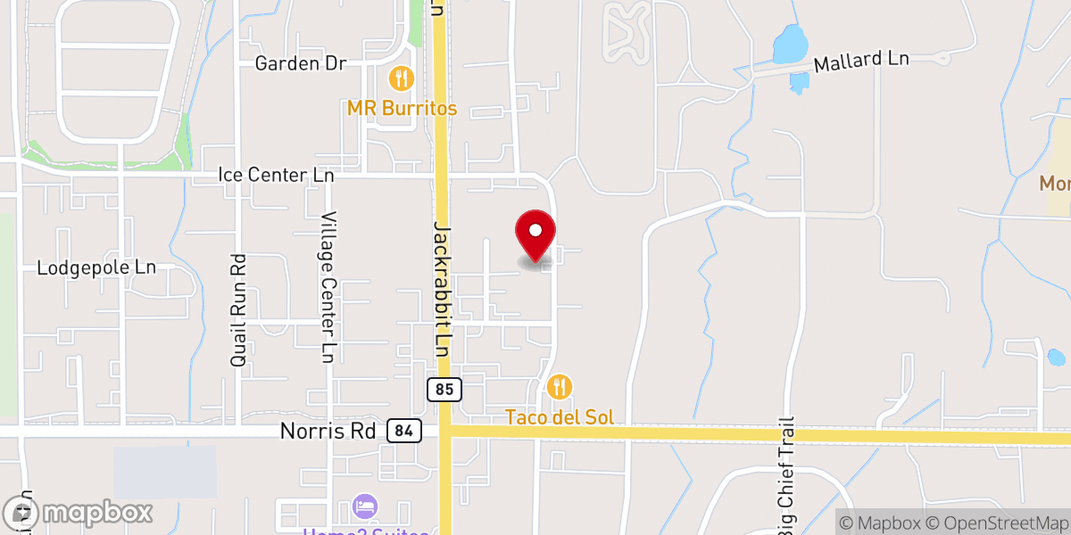 Map showing location of Compass Apostolic Church