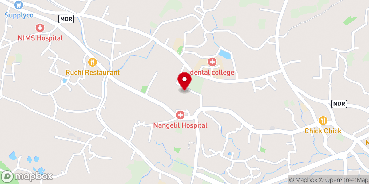 Map showing location of Town Brethren Assembly