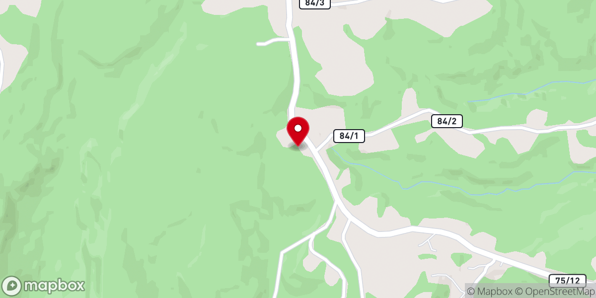 Map showing location of Sturgiss Church