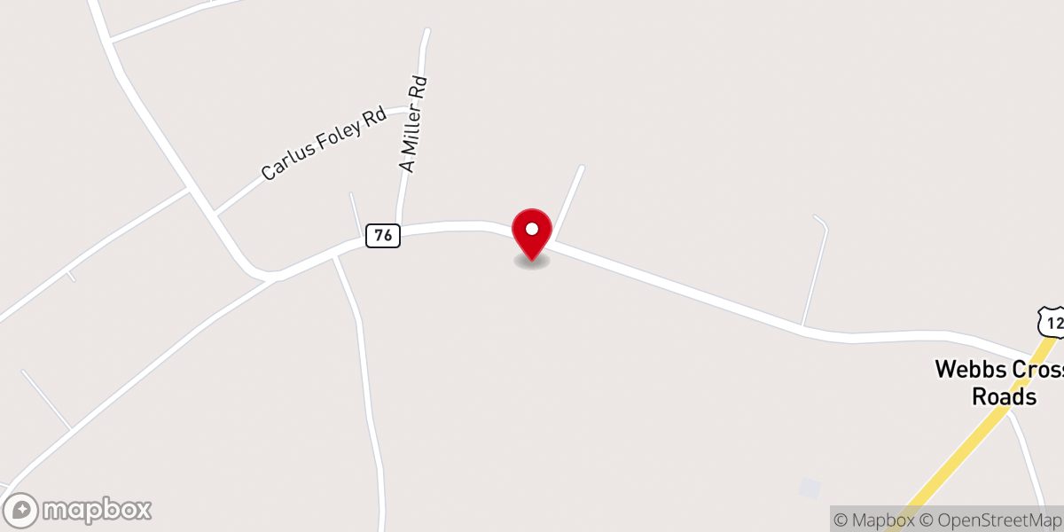 Map showing location of Faith General Independent Church