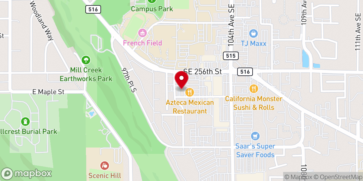 Map showing location of NW House of Prayer