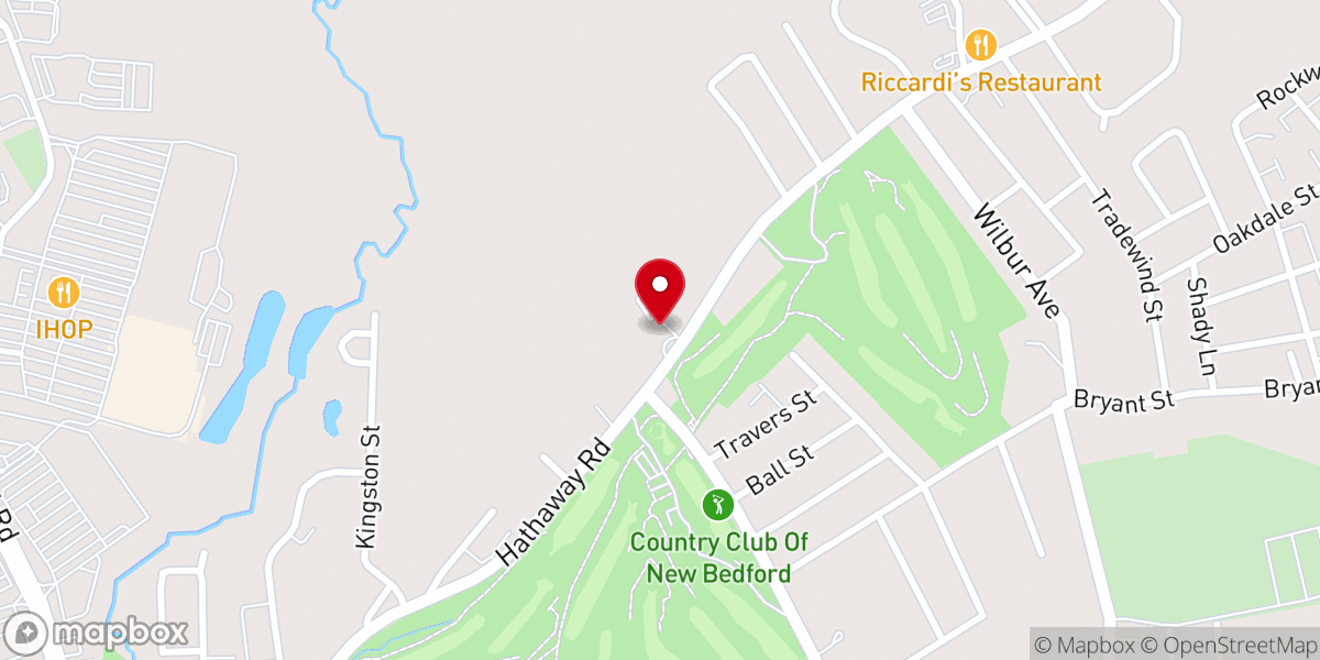 Map showing location of Hope Evangelical Community Church