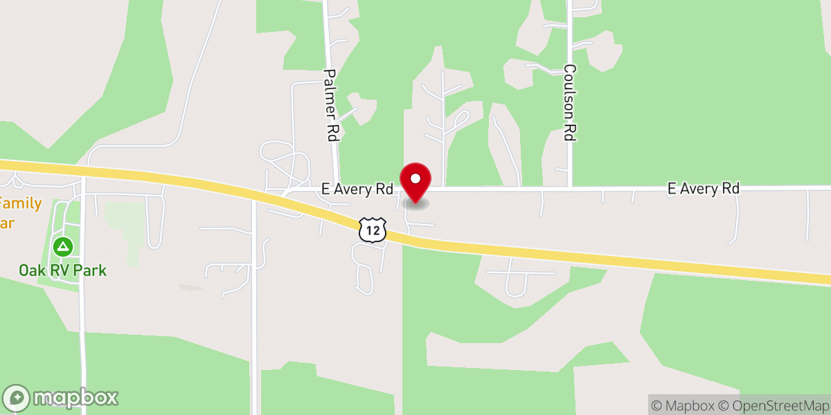 Map showing location of Valley of Blessing Ministries