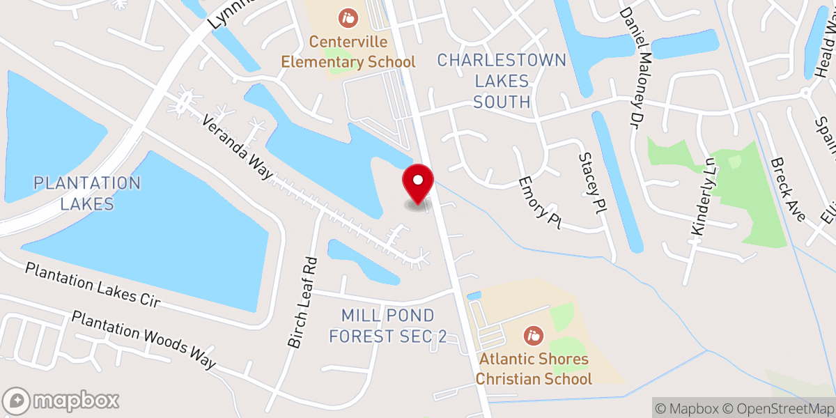 Map showing location of Resurrection United Methodist