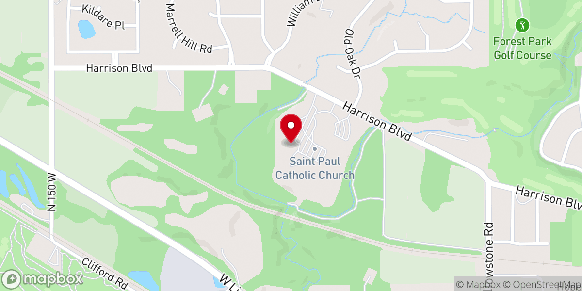 Map showing location of St Agnes Day Services Center