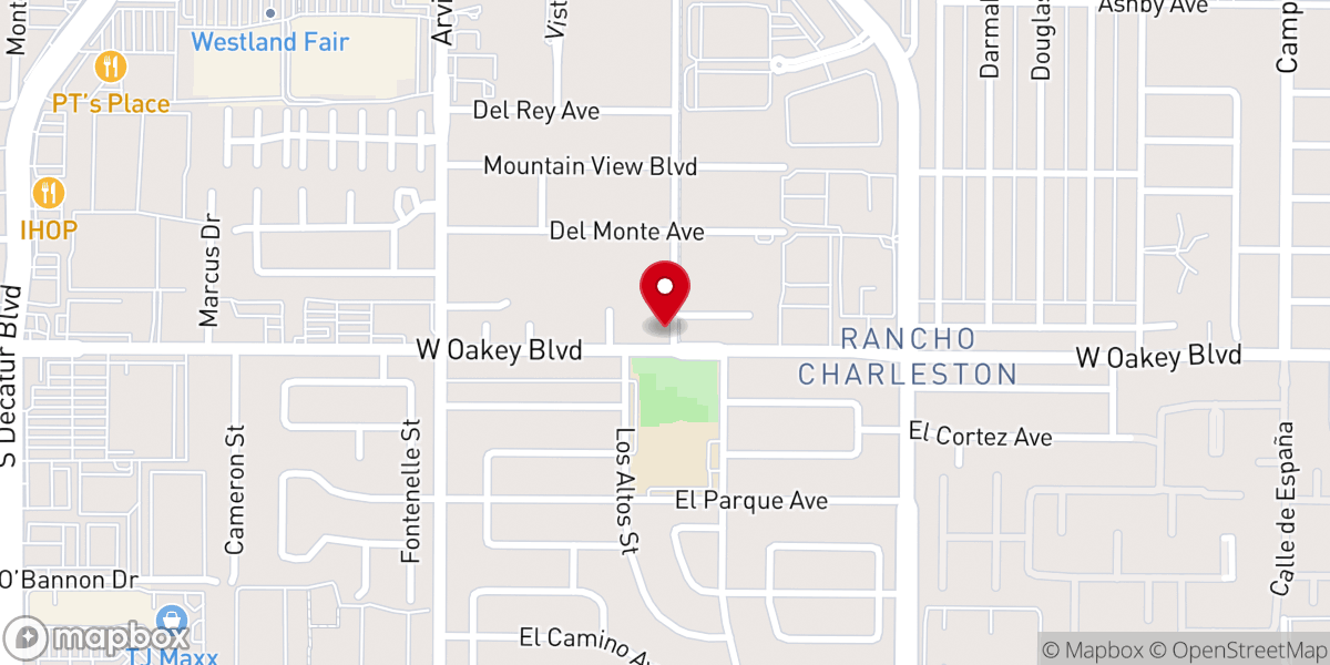 Map showing location of Boulevard Church of Christ
