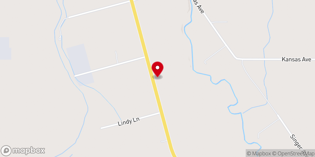 Map showing location of Cone Community United Methodist