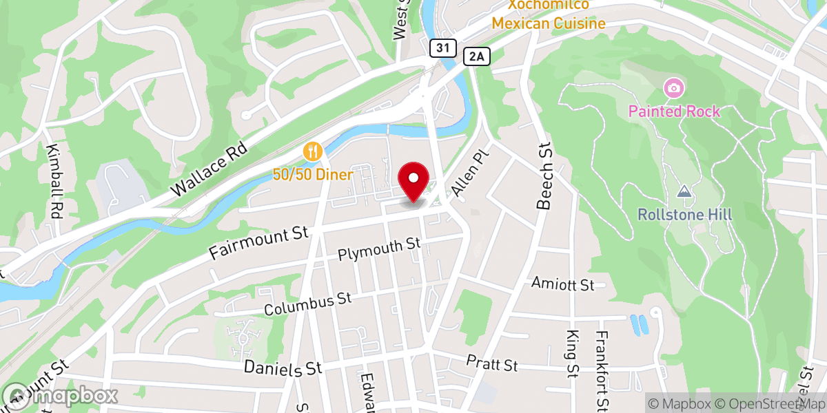 Map showing location of Ministerio Manos De Esperanza