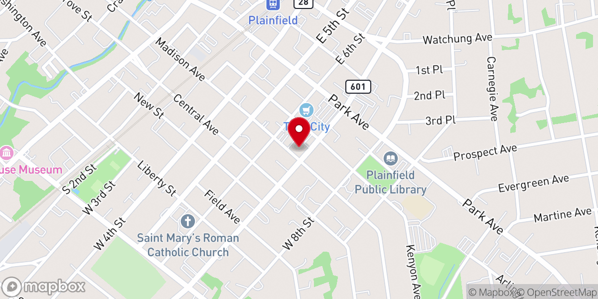 Map showing location of The United Church of Christ Congregational Inc