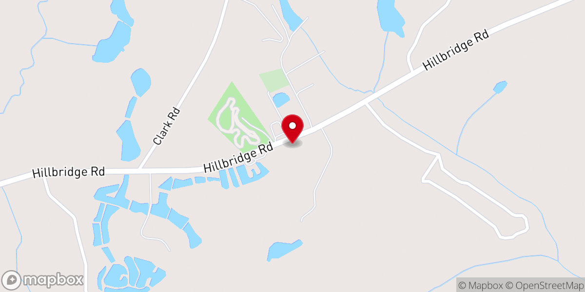 Map showing location of True Fellowship Christian Church