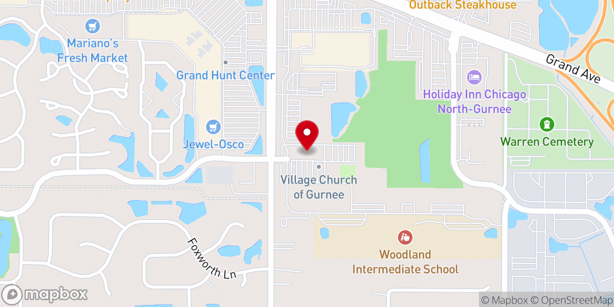 Map showing location of Kindred Life Ministries Inc