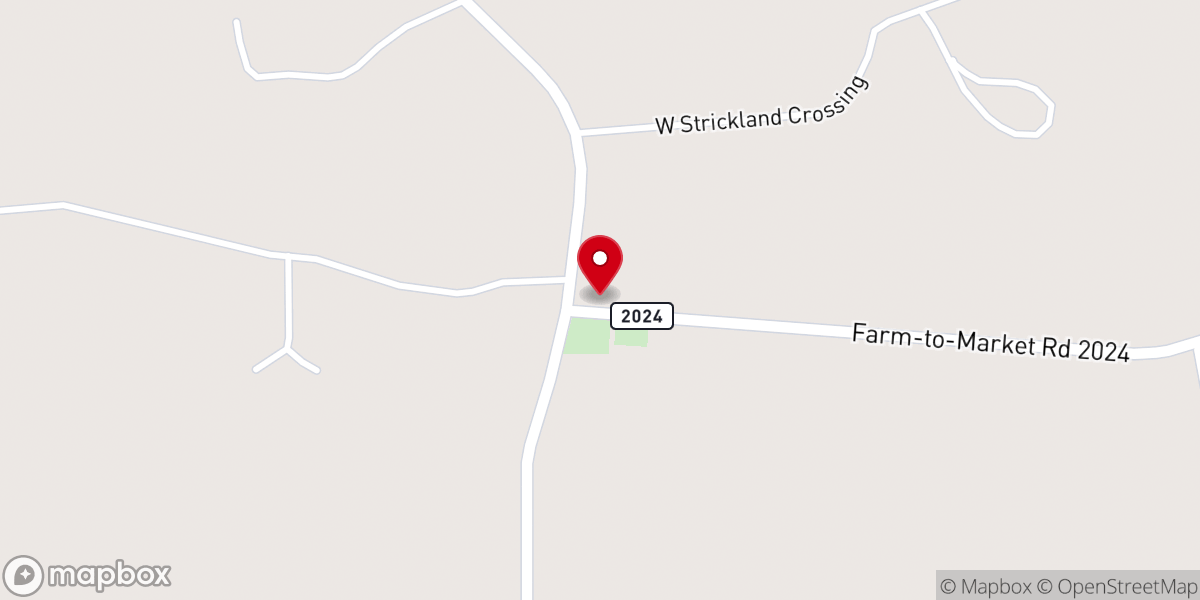 Map showing location of PLAINVIEW CHURCH