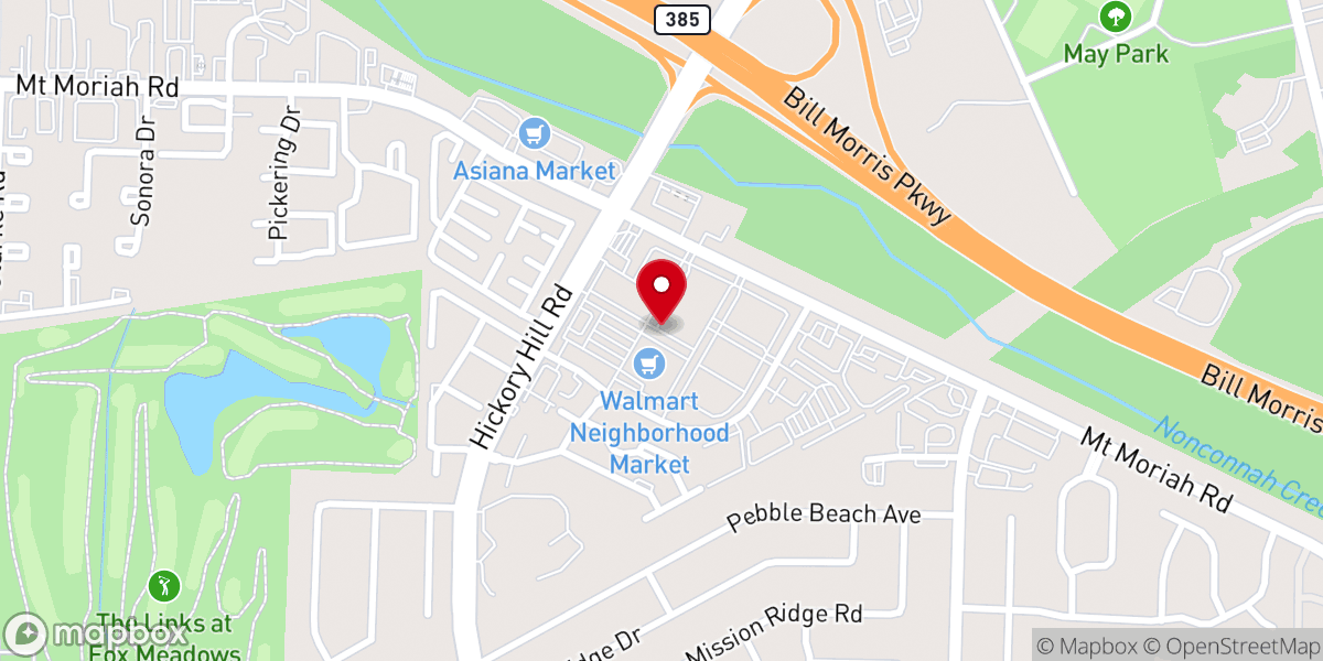 Map showing location of Destiny Connection Ministry Inc