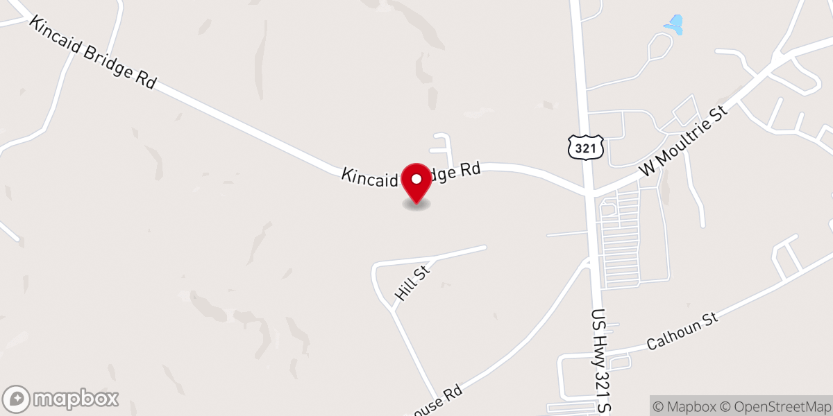 Map showing location of Winnsboro Church of Christ