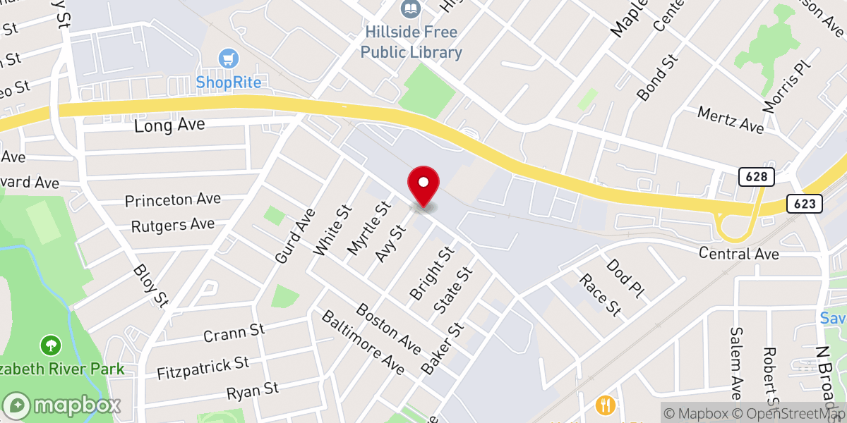 Map showing location of House of Prayer Evangelistic Ministries