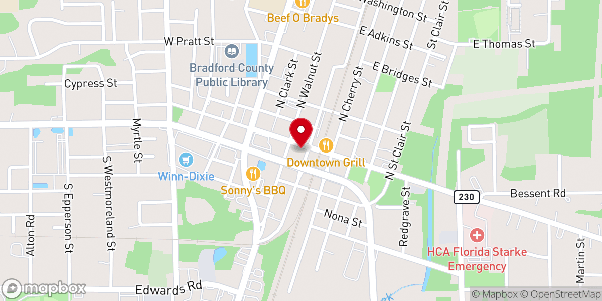 Map showing location of Welcome to the Upper Room Ministries COGIC