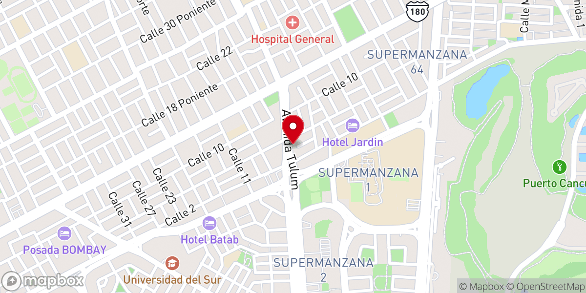 Map showing location of Iglesia Cristiana El Divino Maestro