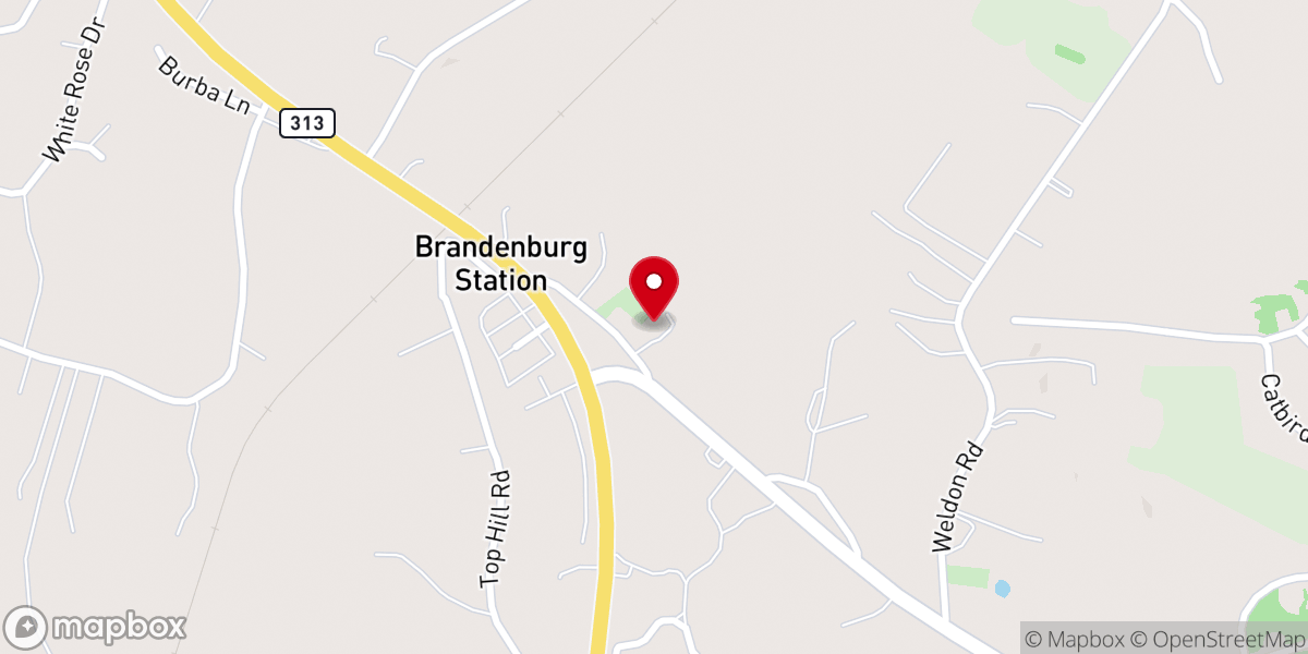 Map showing location of Brandenburg Senior Citizens