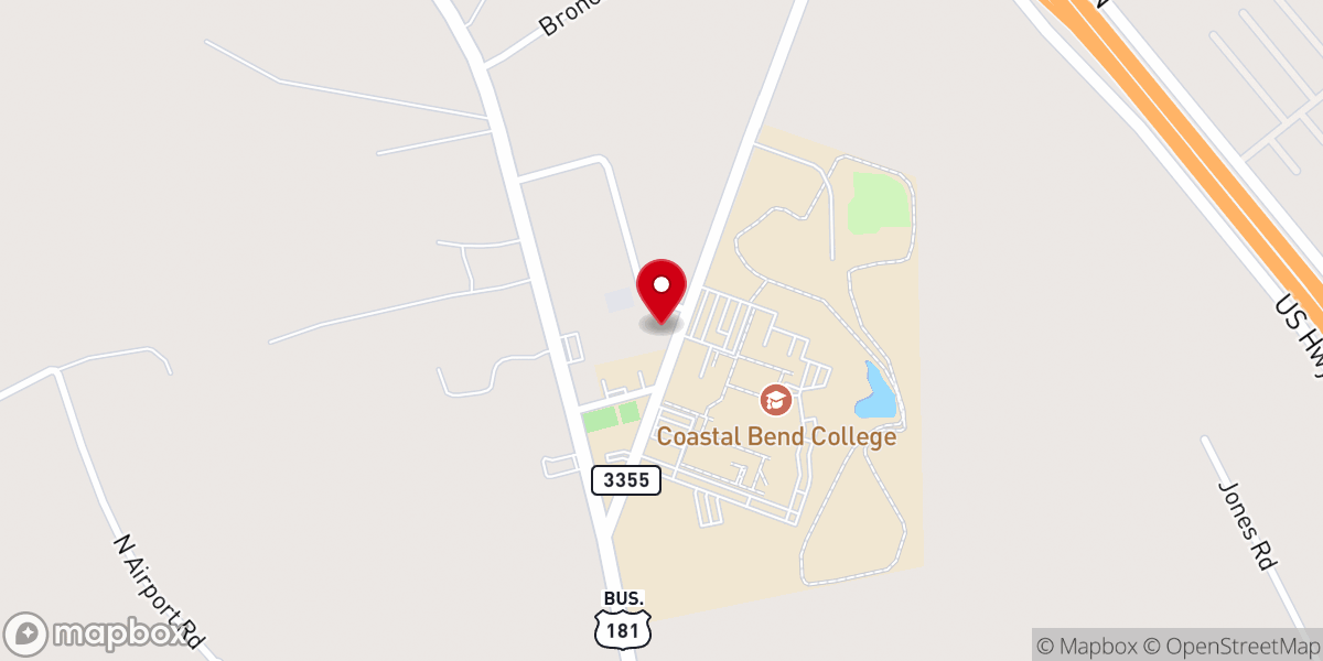 Map showing location of Newman Catholic Student Center