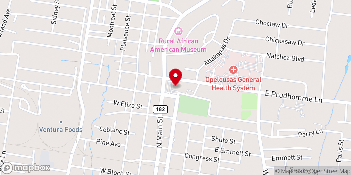 Map showing location of Saint Mary Catholic Church