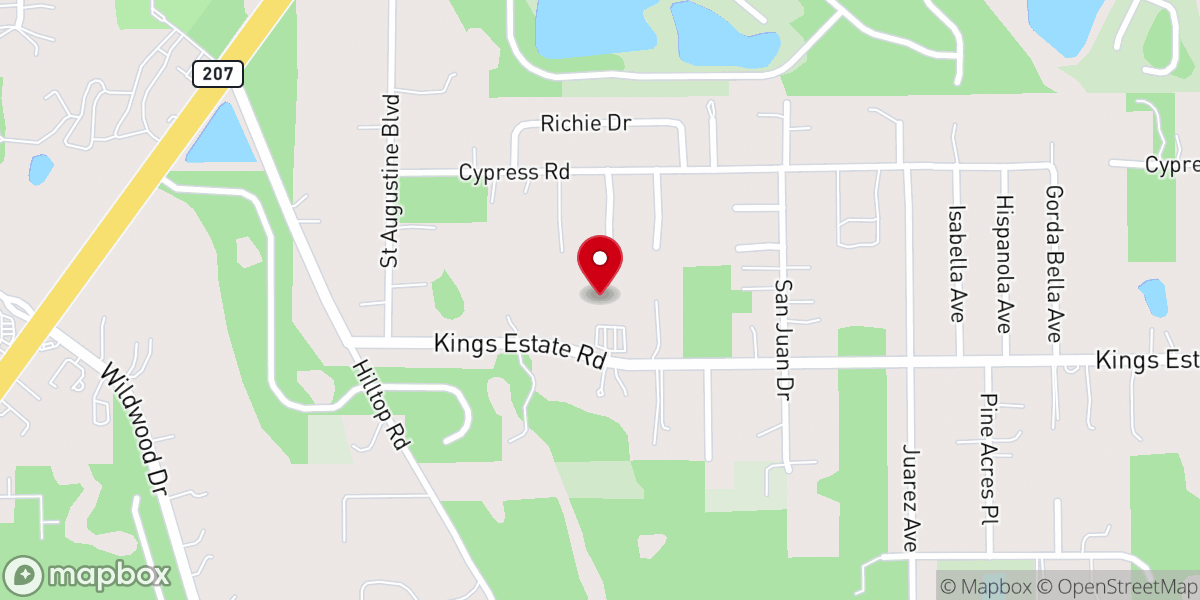 Map showing location of Lighthouse Church of God
