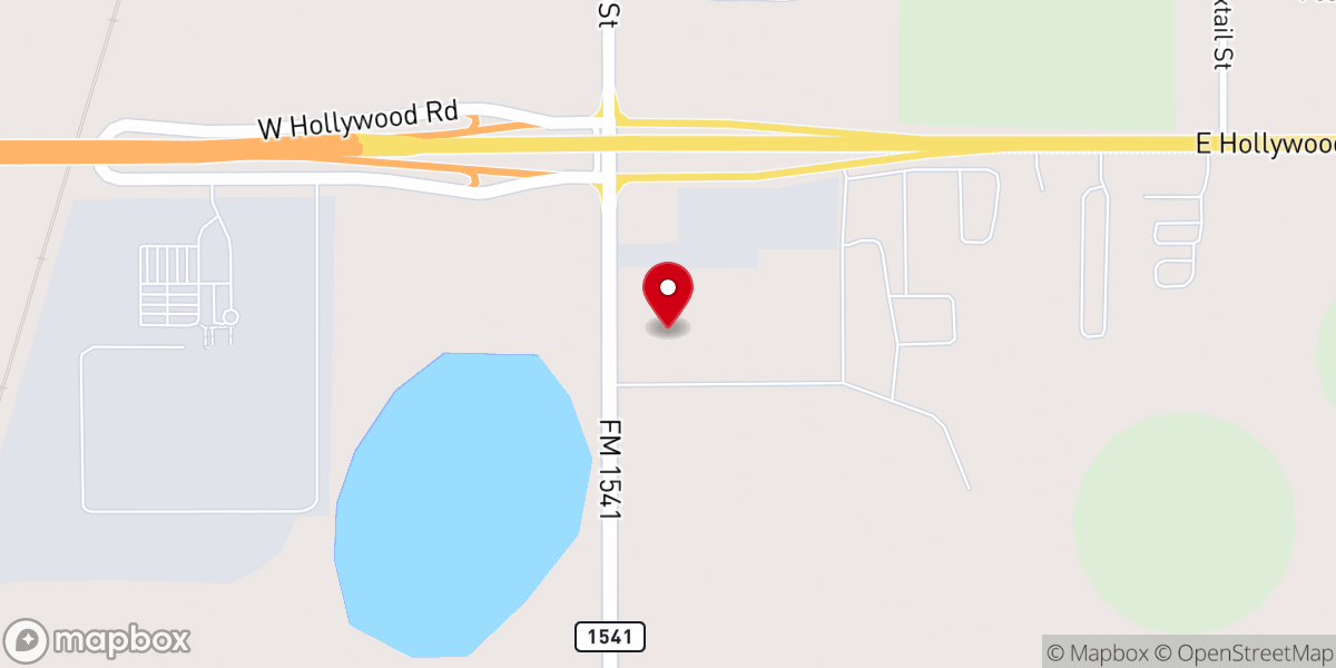 Map showing location of Arena of Life Church