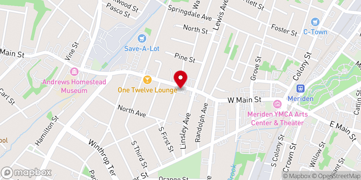 Map showing location of Rock Of Salvation Church