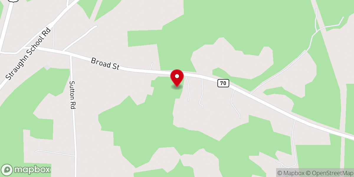 Map showing location of Spicer Farm