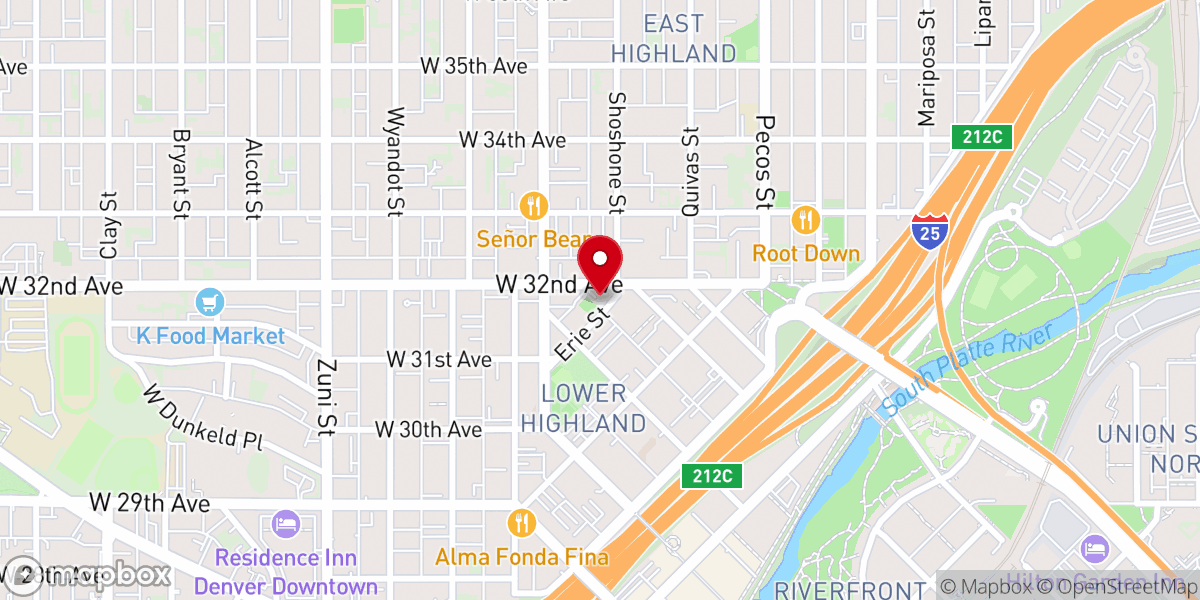 Map showing location of Beyond the 4 Walls