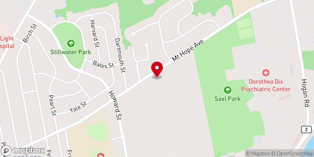 Map showing location of Pilgrim Orthodox Presbyterian Church