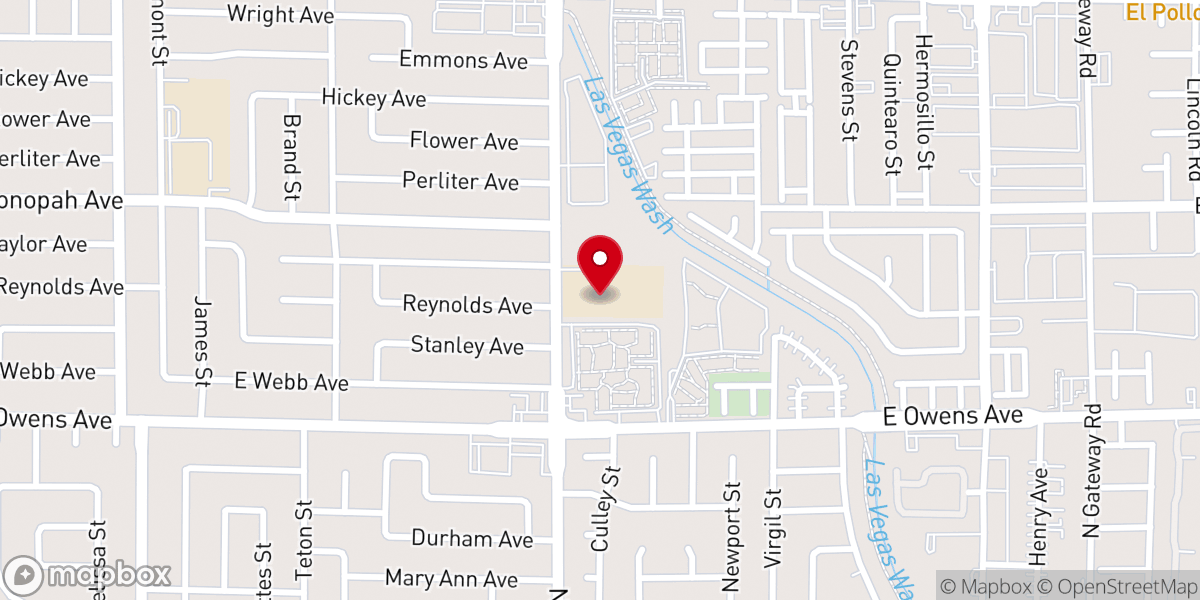 Map showing location of Redeemer Lutheran Church
