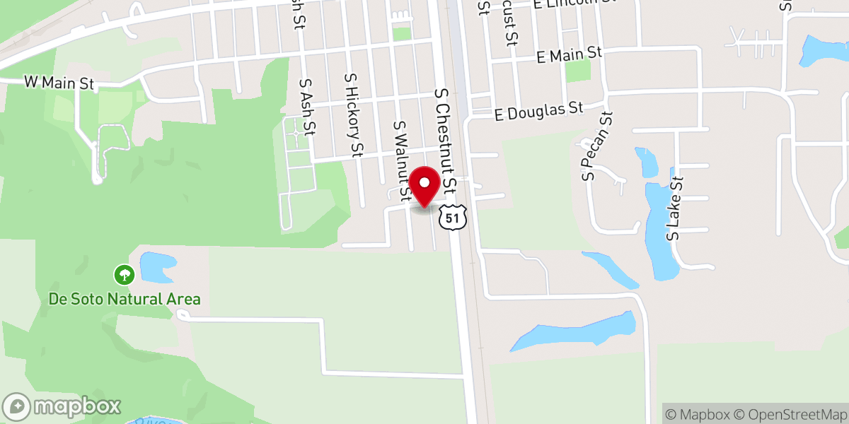 Map showing location of Rivers of living water fellowship church