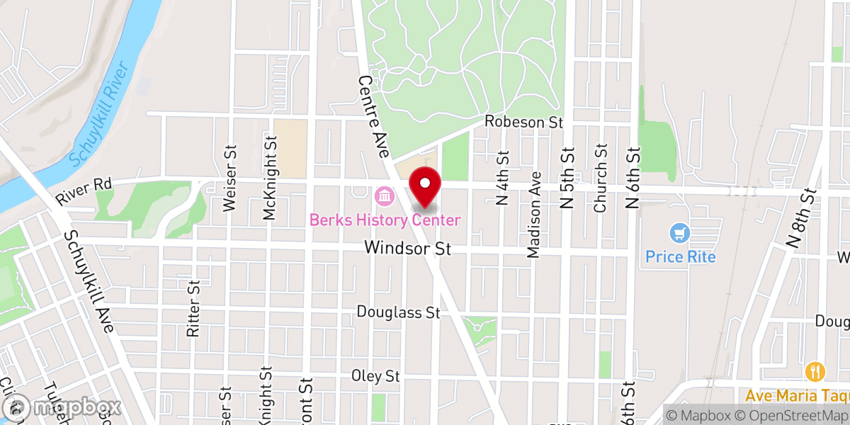 Map showing location of Saint Margaret Catholic Church