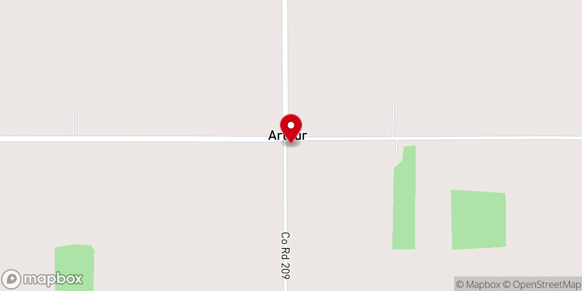 Map showing location of Bethel Christian Assembly Church