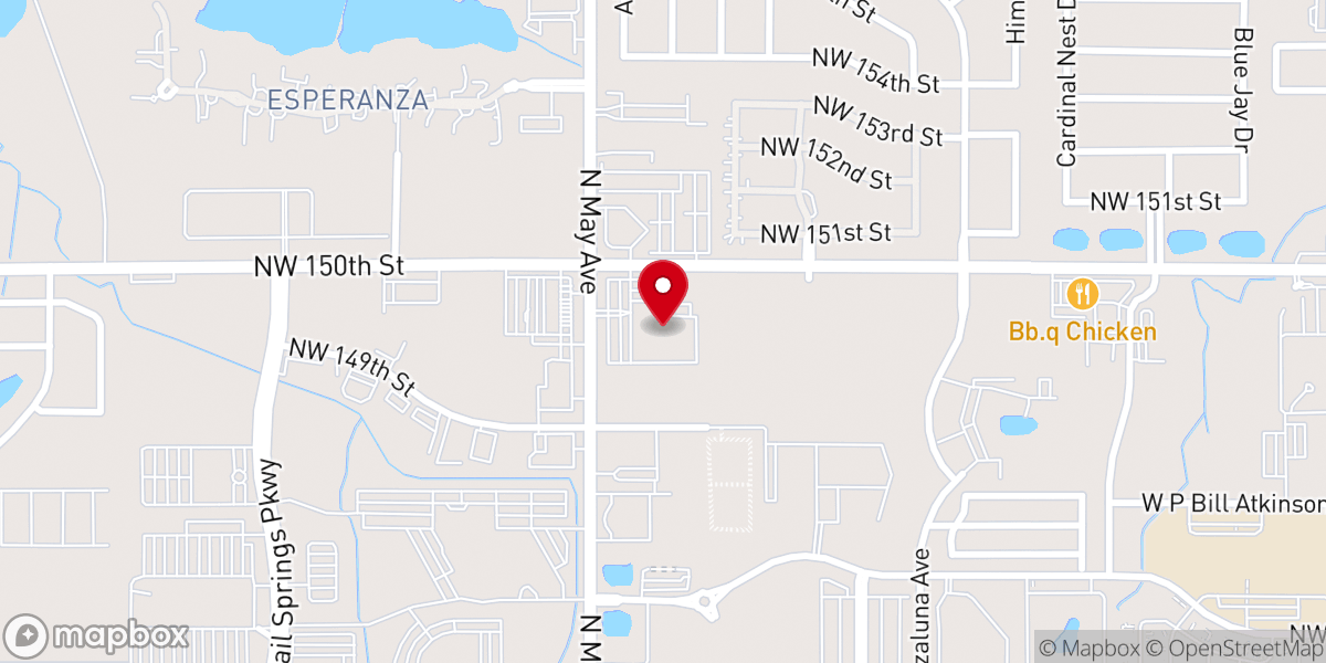 Map showing location of St. Elijah Antiochian Orthodox Christian Church