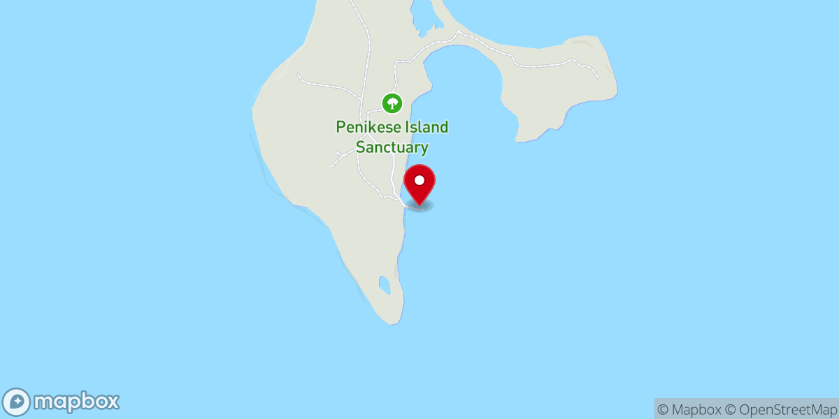 Map showing location of Cuttyhunk Island Dock