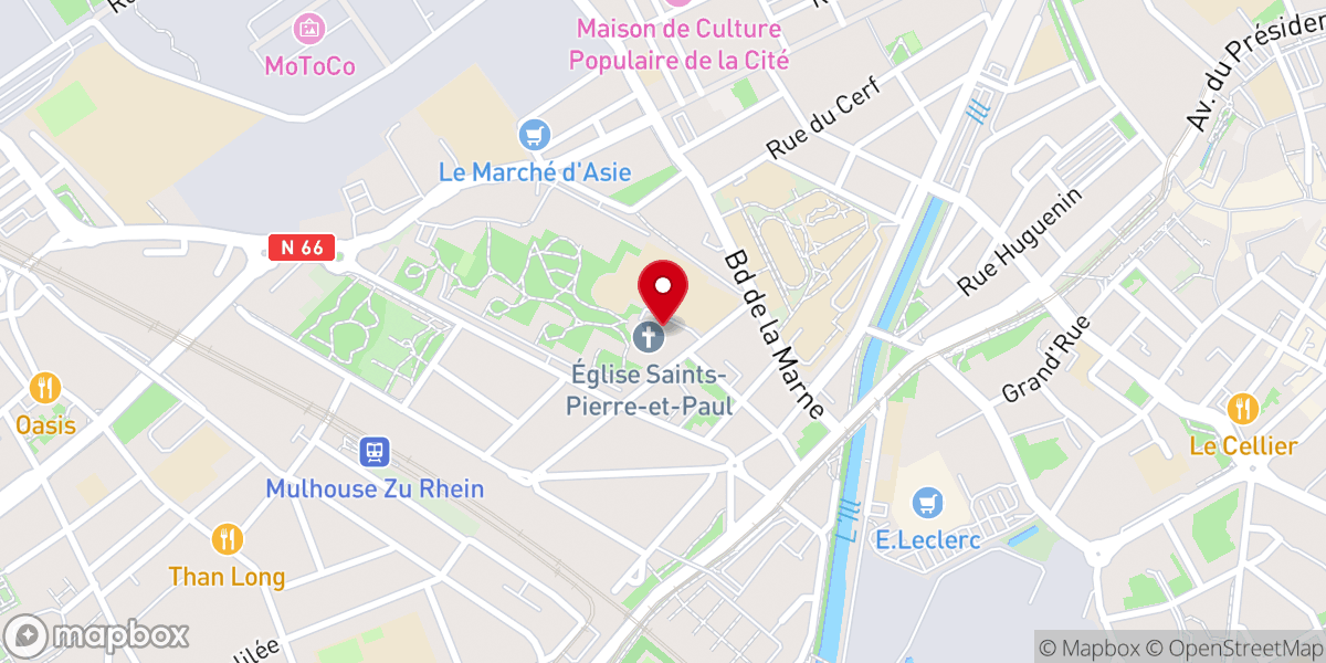 Map showing location of OpenSource